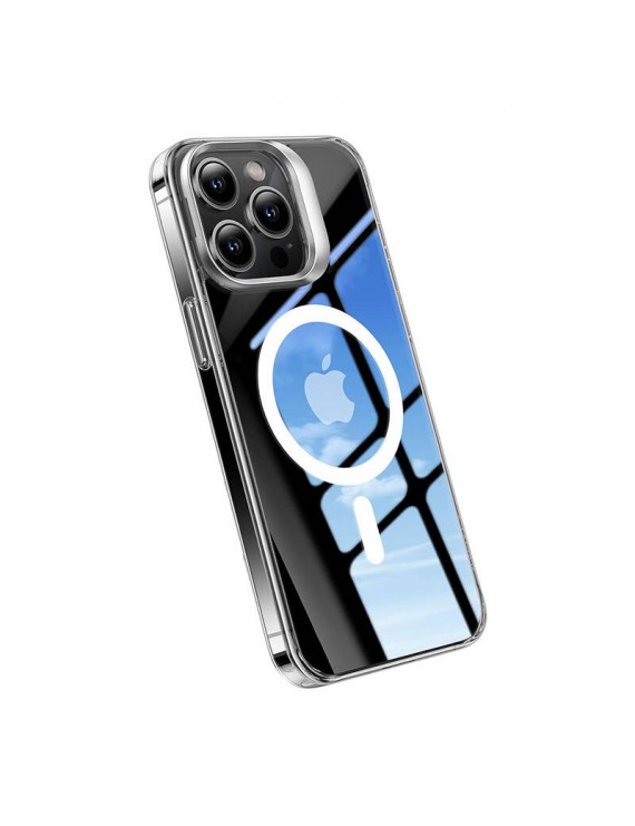 Torras phone case UPRO Lstand Clear-Mag for iPhone 15 (transparent)