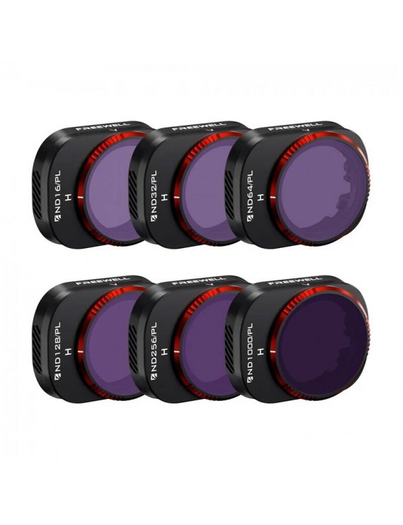 Set of 6 Filters Bright Day Freewell for DJI Mini 4 Pro