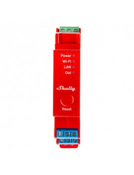 Shelly Pro 1PM DIN Rail Switch with Power measurement, 1 channel, WiFi/LAN