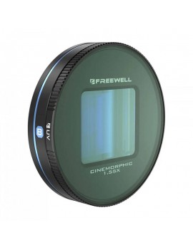 Blue Anamorphic Lens 1.55x Freewell for Galaxy and Sherp
