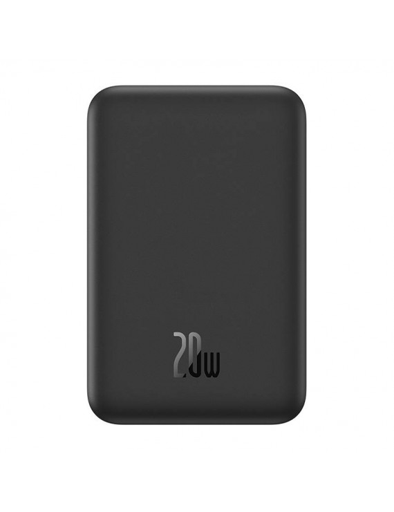 Baseus Powerbank Magnetic Mini 5000mAh, USB-C 20W (Μαύρο)