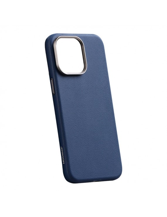 Magnetic protective phone case Joyroom JR-BP007 for iPhone 15 Pro Max (blue)