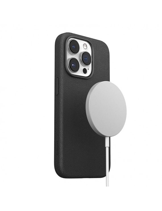 Magnetic protective phone case Joyroom JR-BP006 for iPhone 15 Pro Max (black)