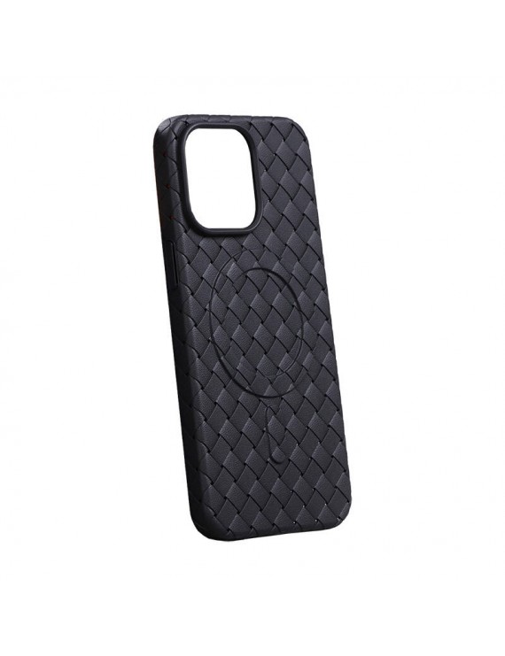 Magnetic protective phone case Joyroom JR-BP005 for iPhone 15 Pro Max (black)