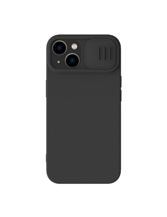Nillkin CamShield Silky Silicone Case for iPhone 15 Plus (black)