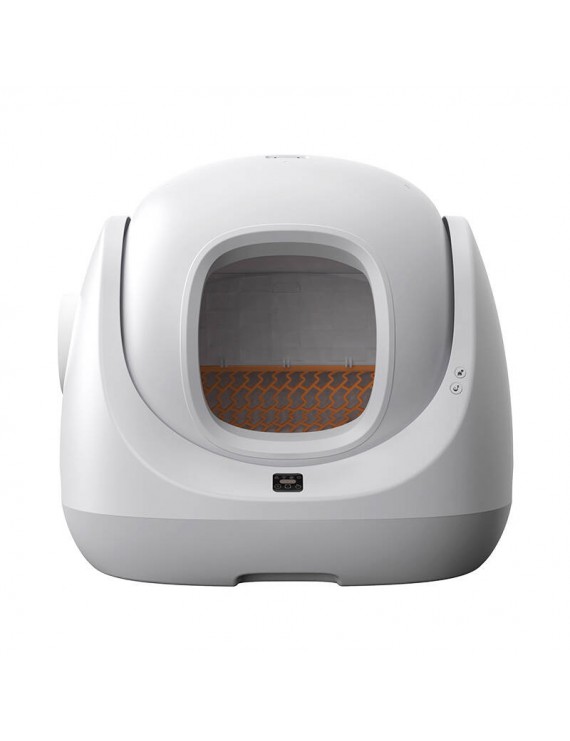 Catlink Έξυπνη Αυτοκαθαριζόμενη Αμμοδόχος BayMax Lite (Ανοιχτό Γκρι)