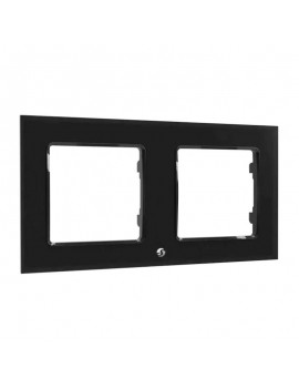 Shelly Switch Frame Double (Black)
