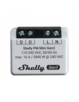 Shelly PM Mini Gen3 Controller, WiFi/Bluetooth