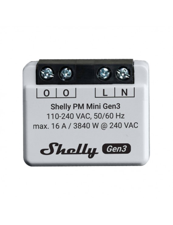 Shelly PM Mini Gen3 Controller, WiFi/Bluetooth
