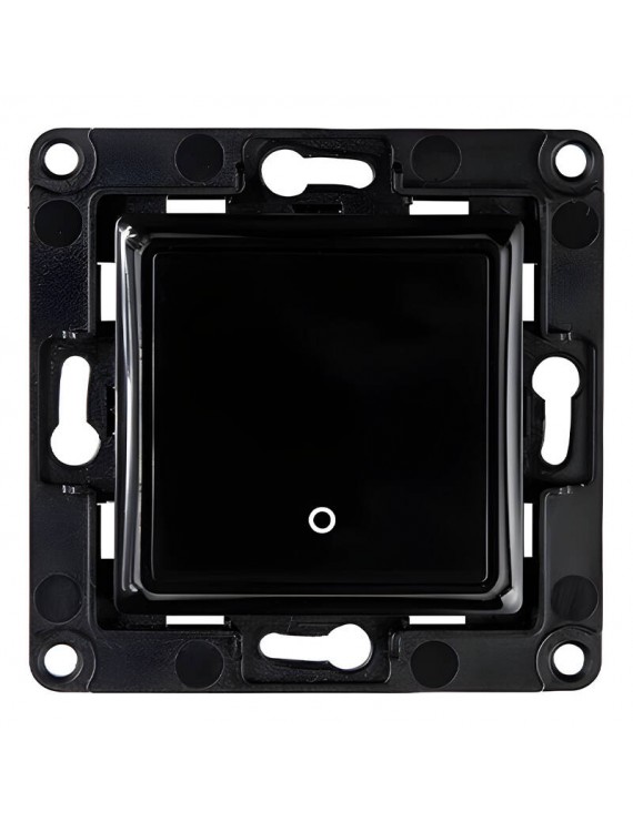 Shelly wall switch 1 button (Black)