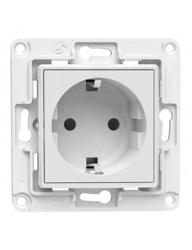 Shelly Wall Socket (White)