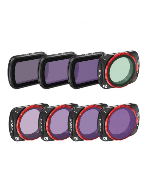 Set of 8 filters Freewell DJI Osmo Pocket 3