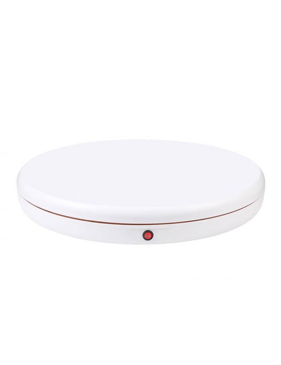Rotating display stand Puluz 45 cm (white)