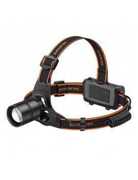 Φακός κεφαλής Superfire HL71 – 500 lm, USB, 5 λειτουργίες