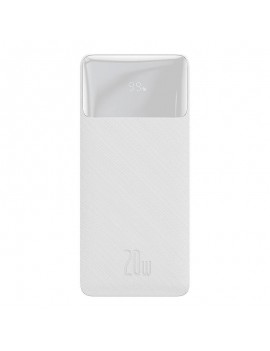 Baseus Powerbank Bipow 10000mAh, 2xUSB, USB-C, 20W (Λευκό)