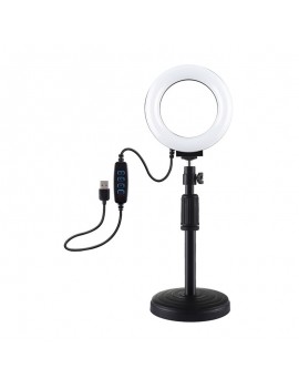 Ring LED lamp Puluz with adjustable base PU391