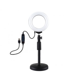 Ring LED lamp Puluz with adjustable base PU391