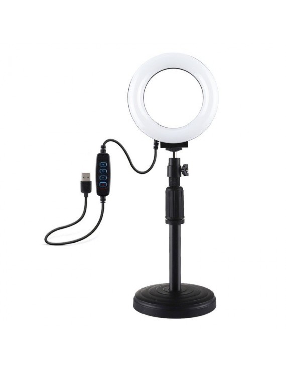 Ring LED lamp Puluz with adjustable base PU391