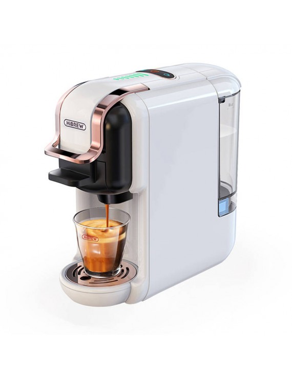 HiBREW Καφετιέρα για Κάψουλες H2B 5σε1 19bar (Λευκό)