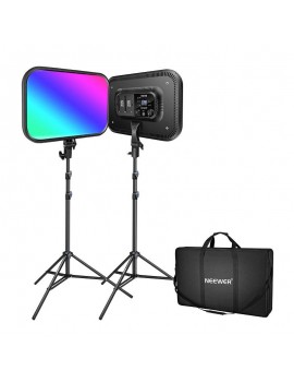 Kit Neewer RGB168 RGB LED, two lamps 60W 2500-8500K