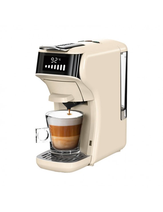 HiBREW 5-in-1 capsule coffee maker H1B-beige(beige)