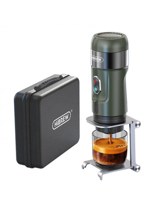 Portable 3-in-1 coffee maker with case HiBREW H4B_GN