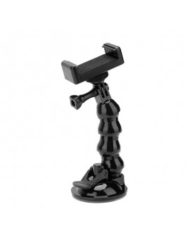 Flexible car suction cup mount TELESIN for action cameras