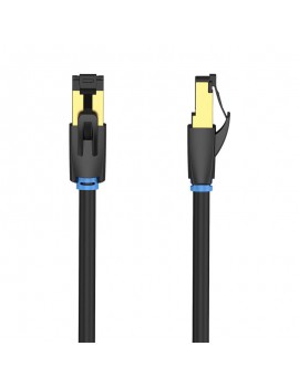 Network Cable CAT8 SFTP Vention IKABF RJ45 Ethernet 40Gbps 1m Black
