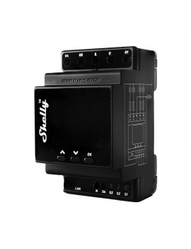 Shelly Pro 4PM DIN Rail 4-channel Relay, WiFi (Power measurement)