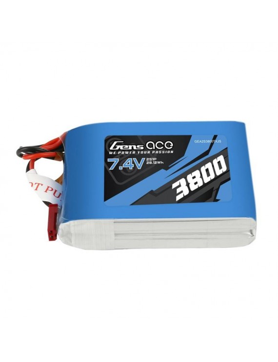 Battery Gens Ace 3800mAh 7.4V 1C 2S1P do Taranis Q X7