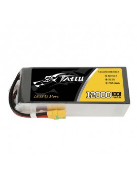 Battery Tattu 12000mAh 22.2V 30C 6S1P XT90