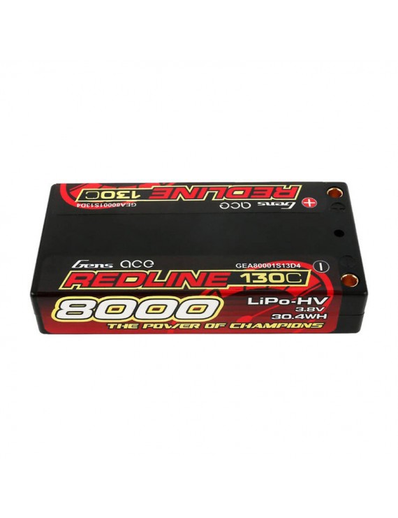 Lipo Battery GENS ACE 8000mAh 3.8V 1S2P 130C