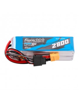 Gens ace G-Tech Soaring 2800mAh 14.8V 60C 4S1P LiPo  XT60