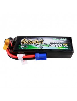 Gens ace G-Tech 5000mAh 14.8V 4S1P 60C Lipo Battery Pack with EC5 Plug-Bashing Series