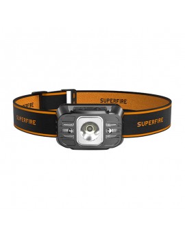 Headlamp Superfire HL75-S, 350lm, USB