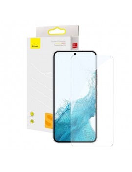 Baseus Προστατευτικό Οθόνης Tempered Glass για Samsung S23 (Διαφανές)