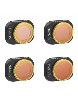 4 Lens Filters ND/PL 8, 16, 32, 64 Sunnylife for DJI MINI 4 PRO