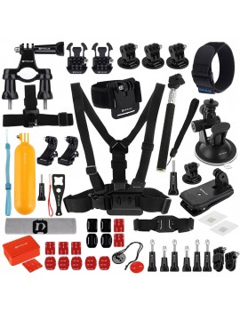 Accessories Puluz Ultimate Combo Kits for sports cameras PKT16 53 in 1