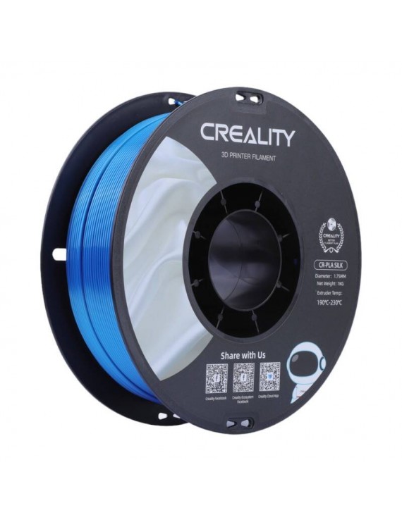 CR-Silk PLA Filament Creality (Blue)