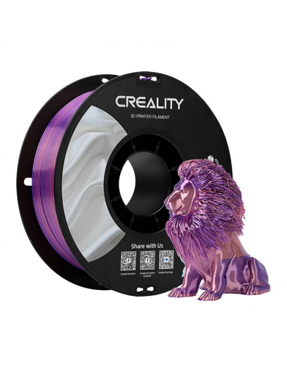 CR-Silk PLA Filament Creality (Pink-purple)