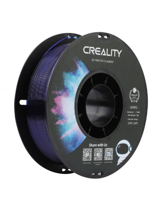 CR-PETG Filament Creality (Transparent blue)