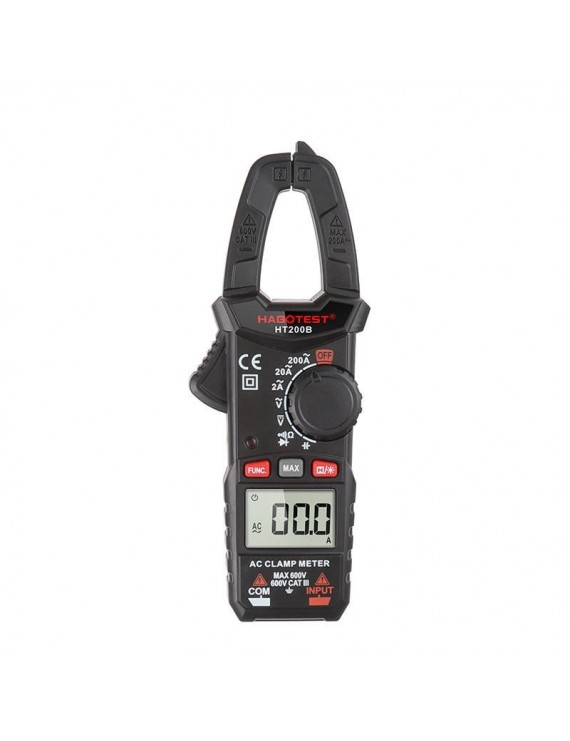Habotest Ψηφιακή Αμπεροτσιμπίδα HT200B (Μαύρο)