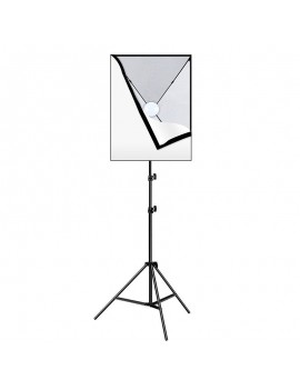 Puluz Σετ Στούντιο Φωτογράφισης PU5070EU, Softbox LED 50x70cm, Τρίποδο, Λάμπες LED x1