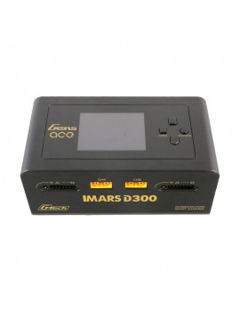 Gens Ace IMARS D300 G-Tech Channel AC/DC 300W/700W RC Battery Charger-EU Black