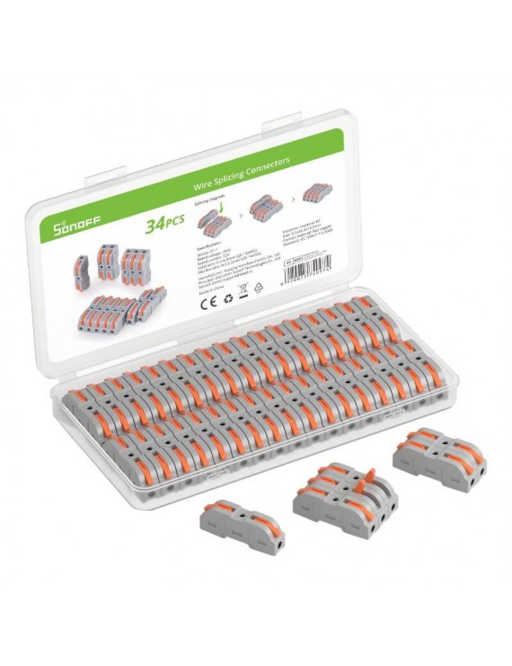 Wire Splicing Connector pack Sonoff (34 pcs)