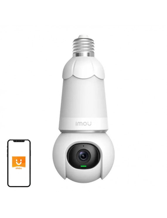 2in1 Bulb and 360° Outdoor Camera WiFi IMOU Bulb Cam 5MP