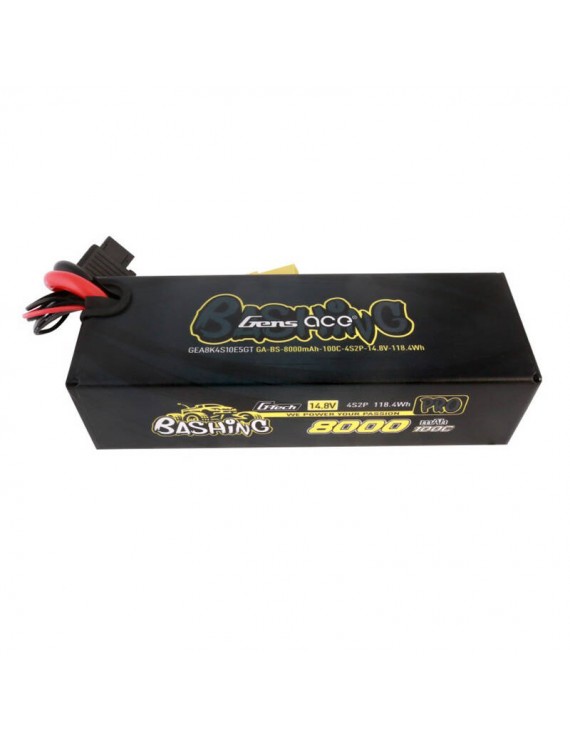 Gens ace 8000mAh 14.8V 100C 4S2P Lipo Battery Pack