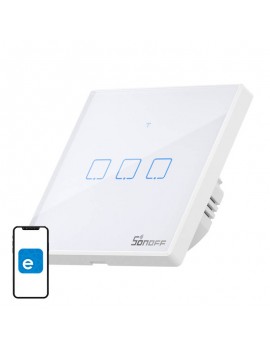 Smart Switch WiFi + RF 433 Sonoff T2 EU TX (3-channel) updated
