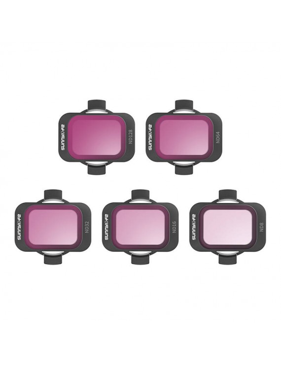 Set of 5 Filters Sunnylife ND 8/16/32/64/128 for DJI Avata 2
