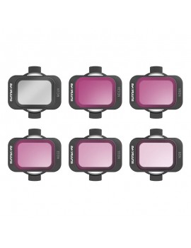 Set of 6 filters Sunnylife MCUV, ND8/16/34/64/128 for DJI Avata 2